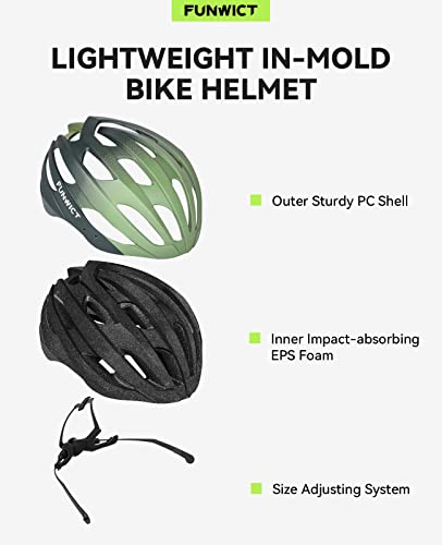 - FUNWICT Mtb Mountain & Road Bike Helmet | Lightweight Cycle Helmet -