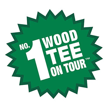 - PTS Golf Wooden Tees | 2 3 4 bag of 100 Tees -
