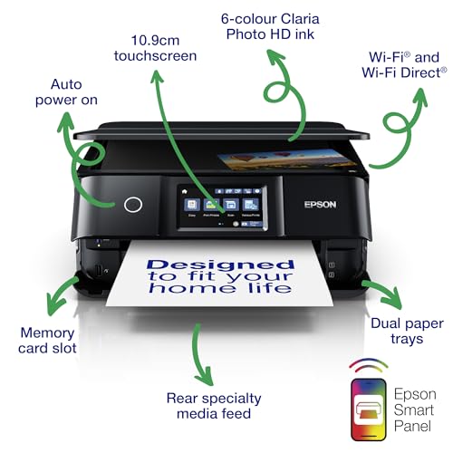 - Epson Expression Photo XP-8700 A4 Multifunction Wireless Inkjet Printer -