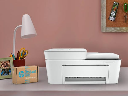 - HP DeskJet 4120e All in One Colour Printer | 6 months of Instant Ink Included with HP+ -