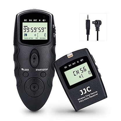 - JJC Wireless Remote Shutter Release Intervalometer Timer -