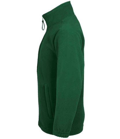 COOZO Unisex Kids North Fleece Jacket - Green - 7-8 Years