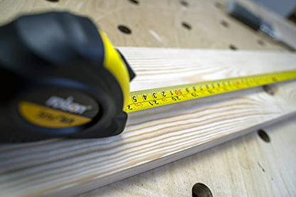 - Rolson 50535 | 5 m x 19 mm | Tape Measure | Yellow & Black -