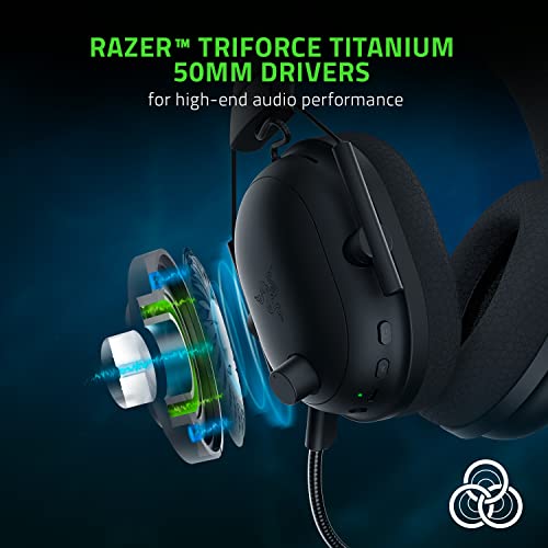 - Razer BlackShark V2 Pro | Wireless Premium Esports Gaming Headset | Black -