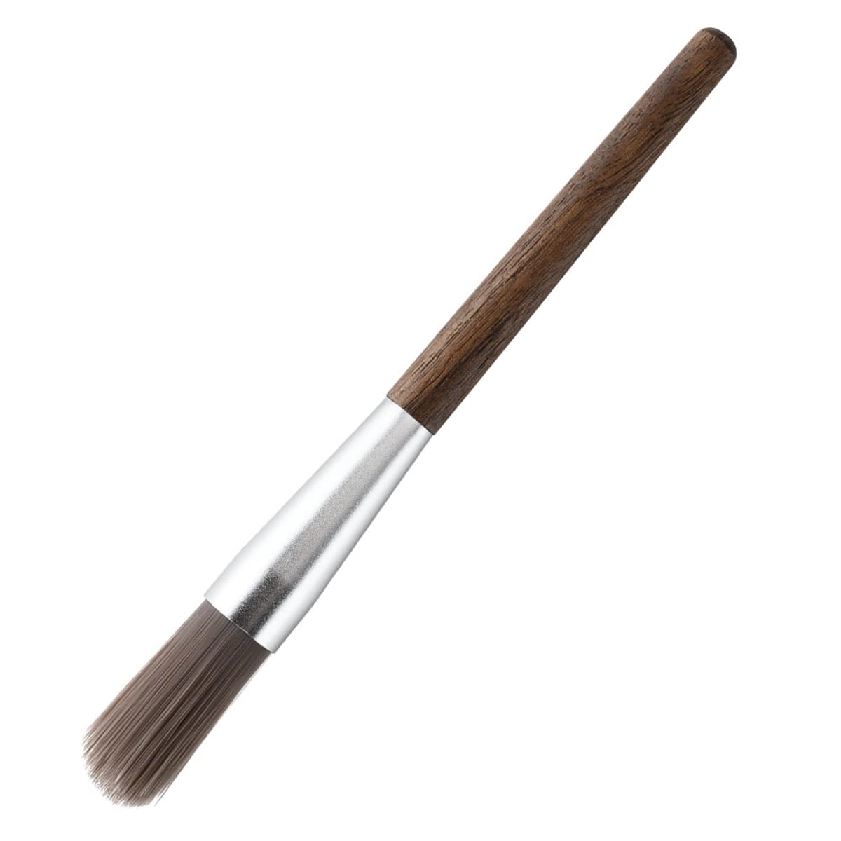 3-Pack Professional Coffee Grinder Cleaning Brush Set, Natural Boar Bristles Black Walnut Handle Espresso Machine Cleaning Brush, Coffee Cleaner Brushes Coffee Tool for Barista Home Kitchen