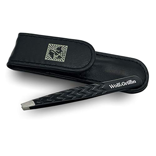 - Wolf & Griffin Black Edition Ultimate Precision Tweezers with Case