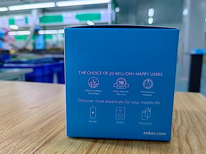 Anker Soundcore mini, Super-Portable Bluetooth Speaker with 15-Hour Playtime, 66-Foot Bluetooth Range, Wireless Speaker with Enhanced Bass, Noise-Cancelling Microphone, for Outdoor, Travel, Home