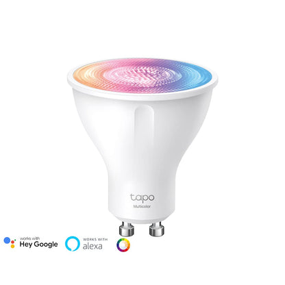 - Tapo Smart Wi-Fi Spotlight Multicolour Lightbulb | GU10 | Remote Control | Energy Saving, Works with Alexa & Google Home | 4 Pack -
