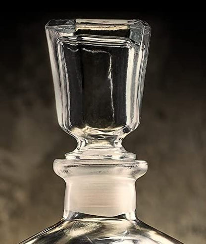 - Personalised Glass Whiskey Decanter -