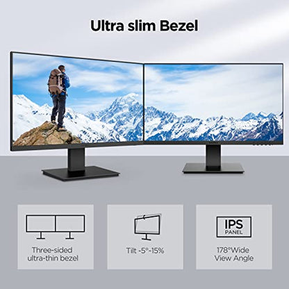 - KOORUI 27 Inch FHD Monitor | IPS Computer Monitors | 75Hz | 5ms | 16:9 Full HD (1920 x 1080) -