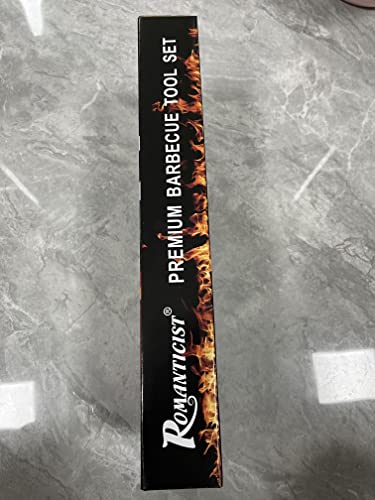 - ROMANTICIST 20PCS Perfect BBQ Tools Set | Stainless Steel Barbecue Tools Set -