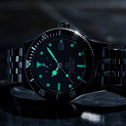 - Orient Star Men's Metal Sport Diver 1964 2nd Edition Watch | Black -