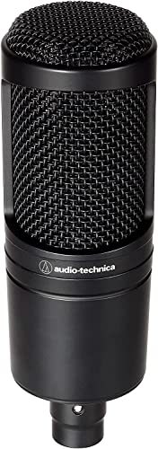 Audio-Technica 2020 Cardioid Condenser Microphone Black