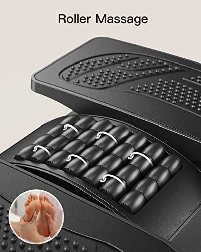 - HUANUO Foot Rest Under Desk | Adjustable Ergonomic Under Desk Foot Rest -
