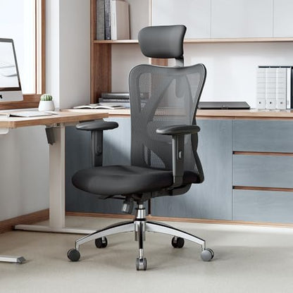- SIHOO M18 Ergonomic Office Chair | Computer Desk Chair | Adjustable Headrest -