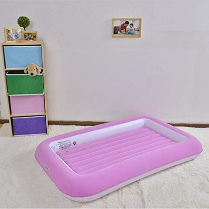 - JILONG Childrens Kids Inflatable Safety Flocked AIRBED -