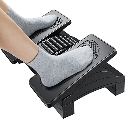 - HUANUO Foot Rest Under Desk | Adjustable Ergonomic Under Desk Foot Rest -