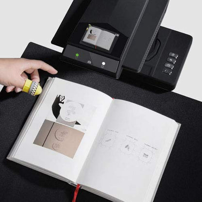 CZUR Document Scanner, ET18 Pro Book Scanner Portable Smart A3 Document Scanner Document Camera with OCR WIFI Function Auto Flatten Curve Tech, 18MP HD Camera, 180+ Languages OCR for Windows & Mac