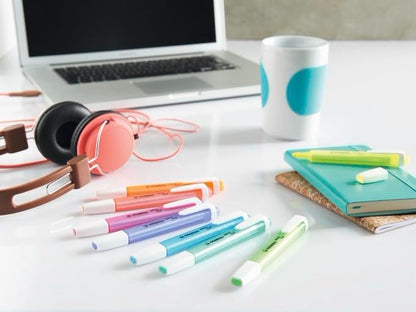 - Highlighter | STABILO Swing Cool | Pack of 6 | Assorted Colours -