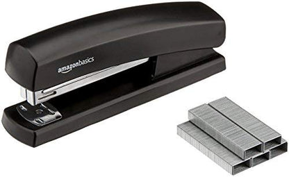 Amazon Basics Stapler With 1000 Staples, Matte Black