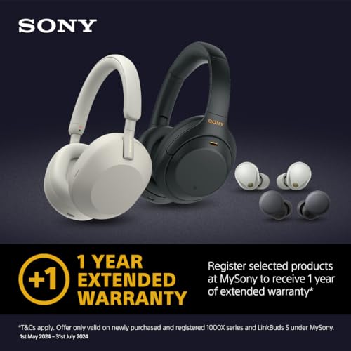 - Sony WF-1000XM5 Wireless Noise Cancelling Headphones With Bluetooth | In-ear Headphones | Black -