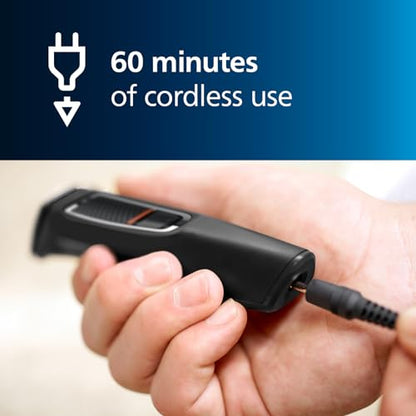 - Philips 7-in-1 All-In-One Trimmer | Series 3000 Grooming Kit for Beard & Hair -