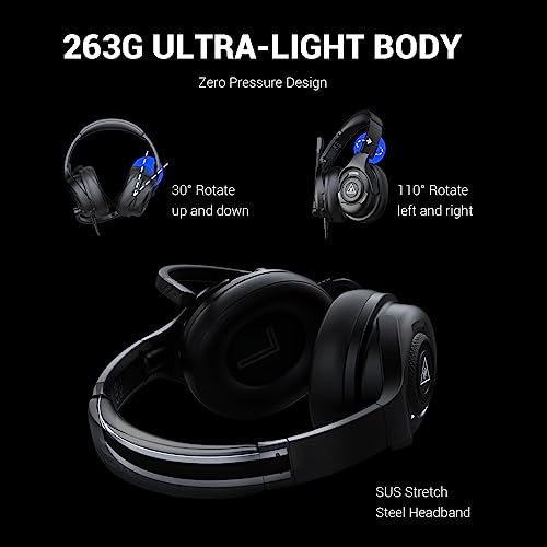 - EKSA E4 AirComfy Headsets With Microphone | Noise Cancelling -