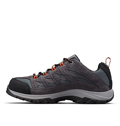 Columbia Men's Crestwood WP waterproof low rise hiking shoes, Grey (Graphite x Dark Adobe), 11 UK