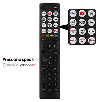 - Hisense 65 Inch QLED Gaming TV 65E7KQTUK PRO | 144Hz VRR | HDMI 2.1 | Freesync Premium | Quantum Dot Colour | VIDAA U7 | Youtube | Freeview Play | Netflix | Disney+ -