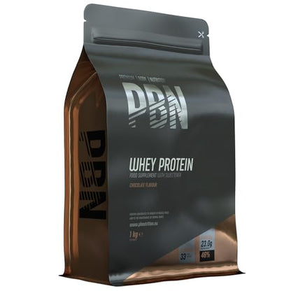 - PBN | Premium Body Nutrition Whey Powder | 1 Kg (Pack of 1), Chocolate Flavour -