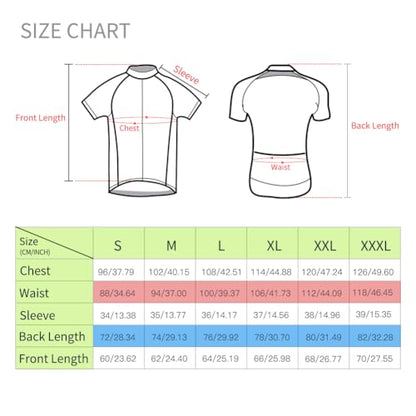 - FEIXIANG Men’s Cycling Jersey | Short Sleeve Cycle Tops -