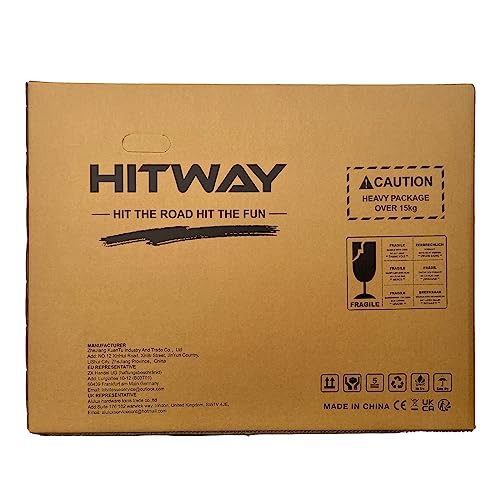 - HITWAY Electric Bike | 250W Foldable Pedal Assist | E Bike with 7.8Ah Battery -