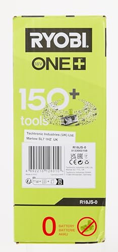 - Ryobi R18JS-0 ONE+ | Jigsaw with LED | 18 V (Body Only) -