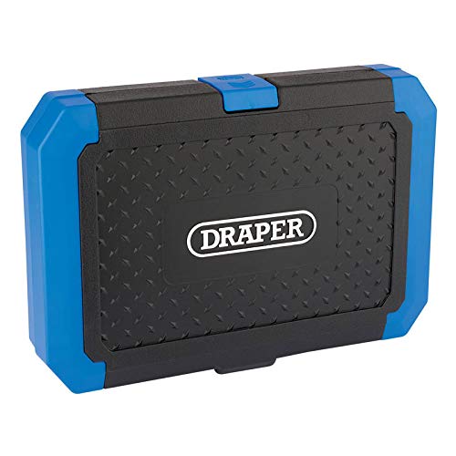 - Draper 18 Piece Metric Socket Set with Ratchet Tool & Case | 3/8" Square Drive -