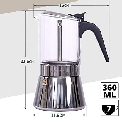 - VeoHome Stovetop espresso maker -