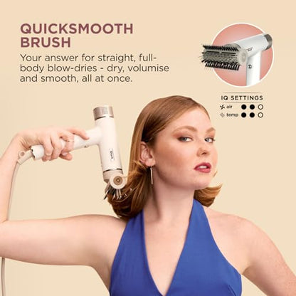 - Shark SpeedStyle Hair Dryer & RapidGloss Finisher | For Curly & Coily Hair | 3 Stylers, Ultra Fast Drying -