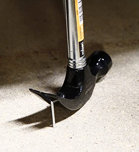 - Rolson 10339 | 16 oz | Claw Hammer Tubular Steel | Silver Black -