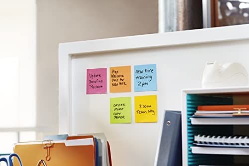 - Post-it Super Sticky Notes | Carnival Color Collection | Pack of 6 Pads | 90 Sheets per Pad -