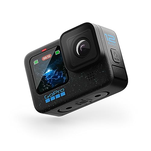 - GoPro HERO12 Black | Waterproof Action Camera | 5.3K60 Ultra HD Video -