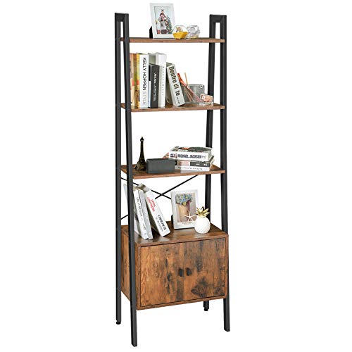 - VASAGLE Shelf Ladder, Bookcase -