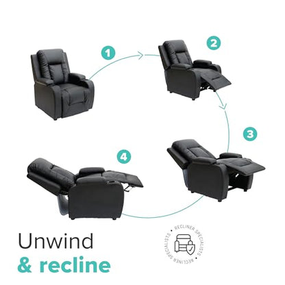- More4Homes | OSCAR Pushback Recliner Armchair -