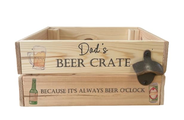 - Personalised Beer Crate | Alcohol Gift Hamper Box -