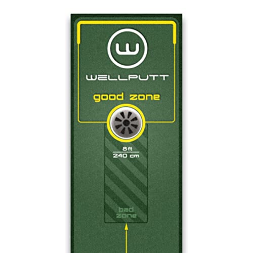- WELLPUTT - Golf Training Putting Mat - 3m Start 2.0