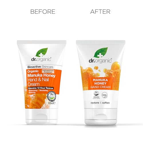 - Dr Organic Manuka Honey Hand Cream -