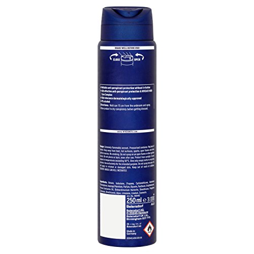 - Nivea Men Protect and Care | Anti-Perspirant Deodorant Spray | 250 ml | Pack of 6 -