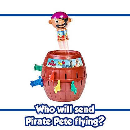 - TOMY Pop Up Pirate Classic Children's Action Board Game | Choc Brown -
