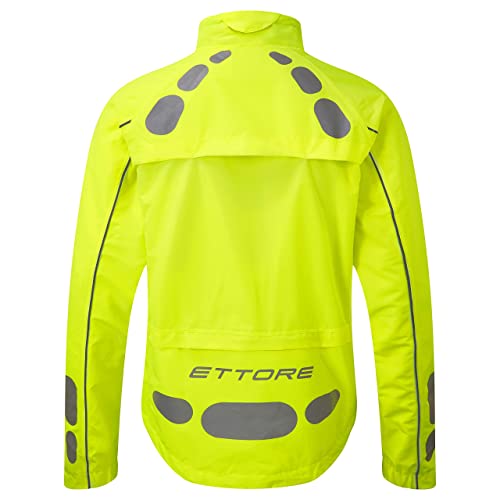 - Ettore Mens Cycling Jacket Waterproof Breathable High Visibility | Yellow -