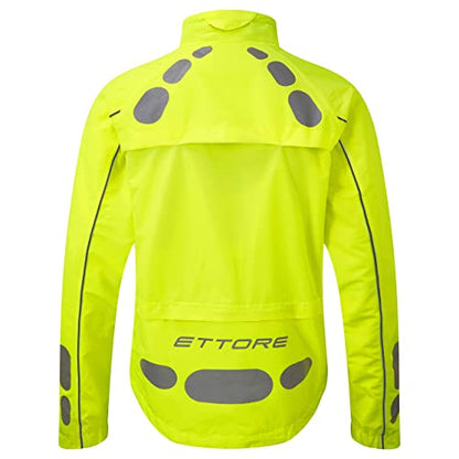 - Ettore Mens Cycling Jacket Waterproof Breathable High Visibility | Yellow -