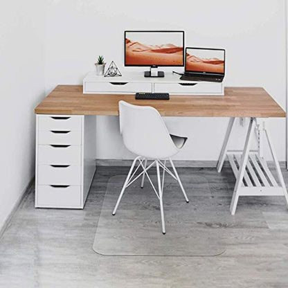 - NATRKE Office Chair Mat for Hard Floors | Desk Chair Mat Large 92 x 122 cm -