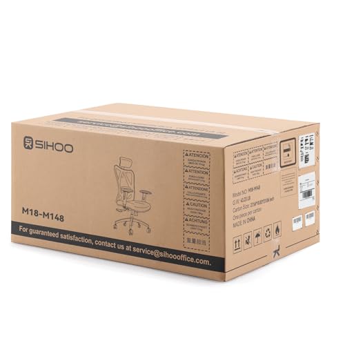 - SIHOO M18 Ergonomic Office Chair | Computer Desk Chair | Adjustable Headrest -